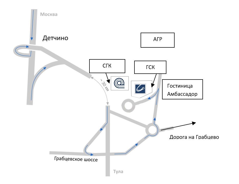 Схема проезда ООО\